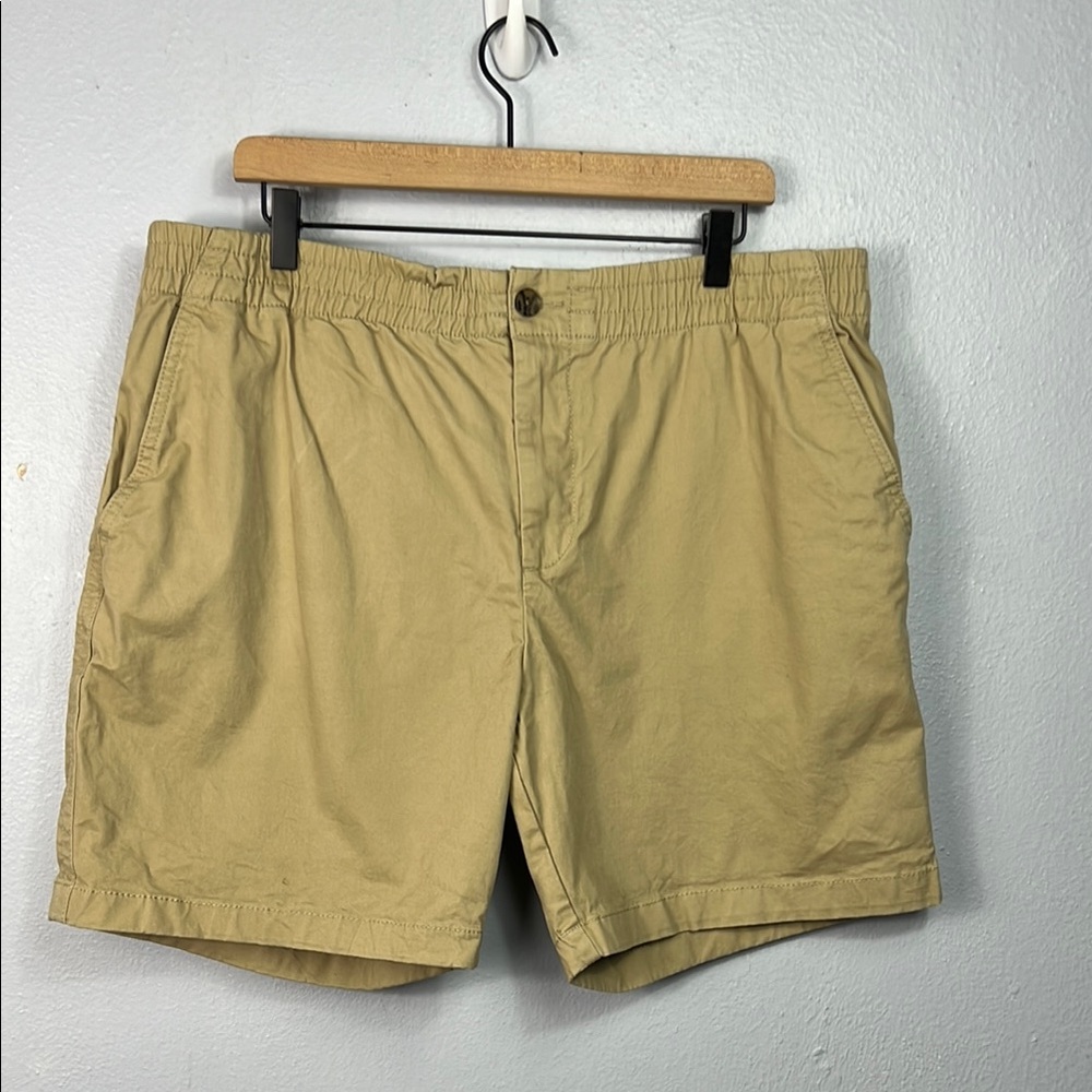 Tommy Hilfiger Khaki Elastic Waist Shorts XL